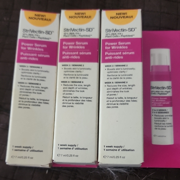 StriVectin-SD Power Serum Trio 3pcs For Wrinkles 0.25 Fl.oz Each - Picture 2 of 2